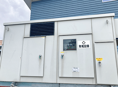 40kVA50Hz 1Φ3W　仮設発電機 通信用