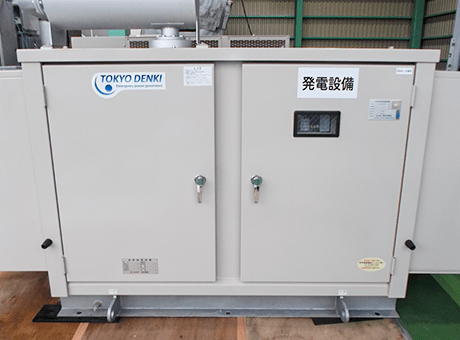1Φ3w 40kVA 仮設発電機 通信関連用