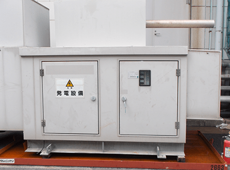3φ130kVA220V 60Hz 仮設発電機